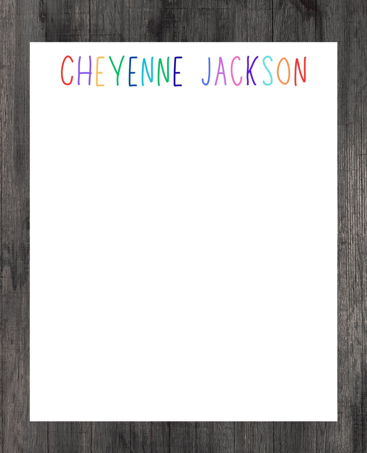 Personalized Notepad-2