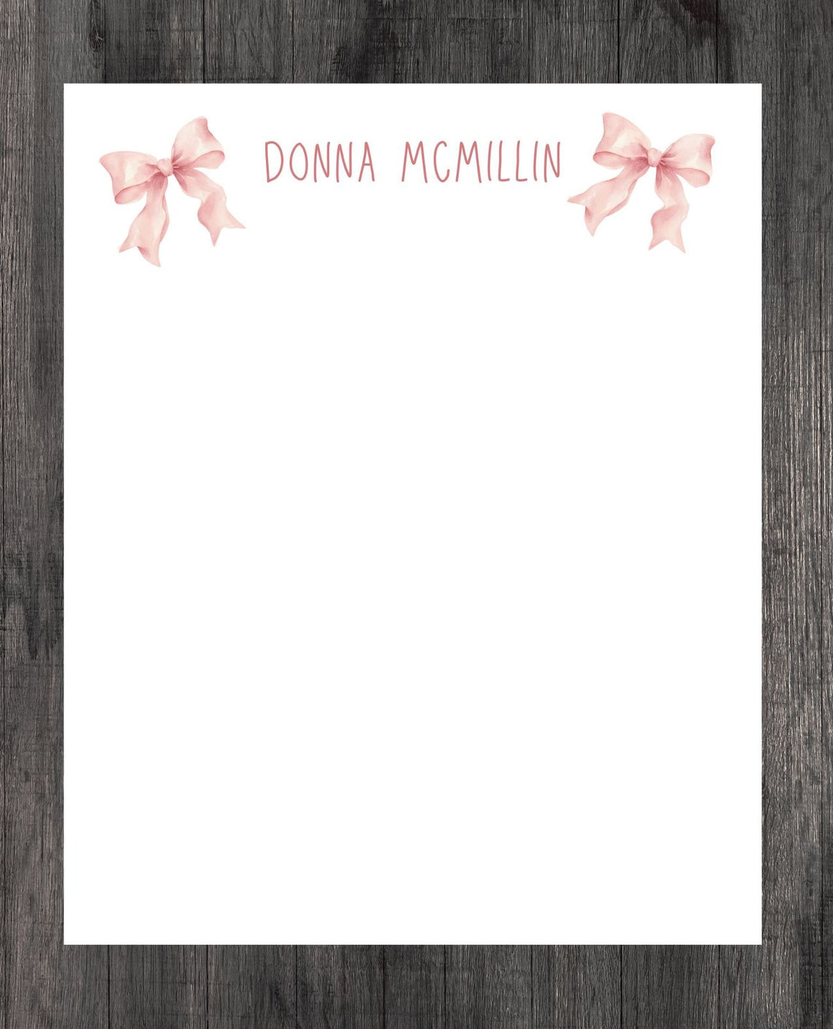 Personalized Notepad-25