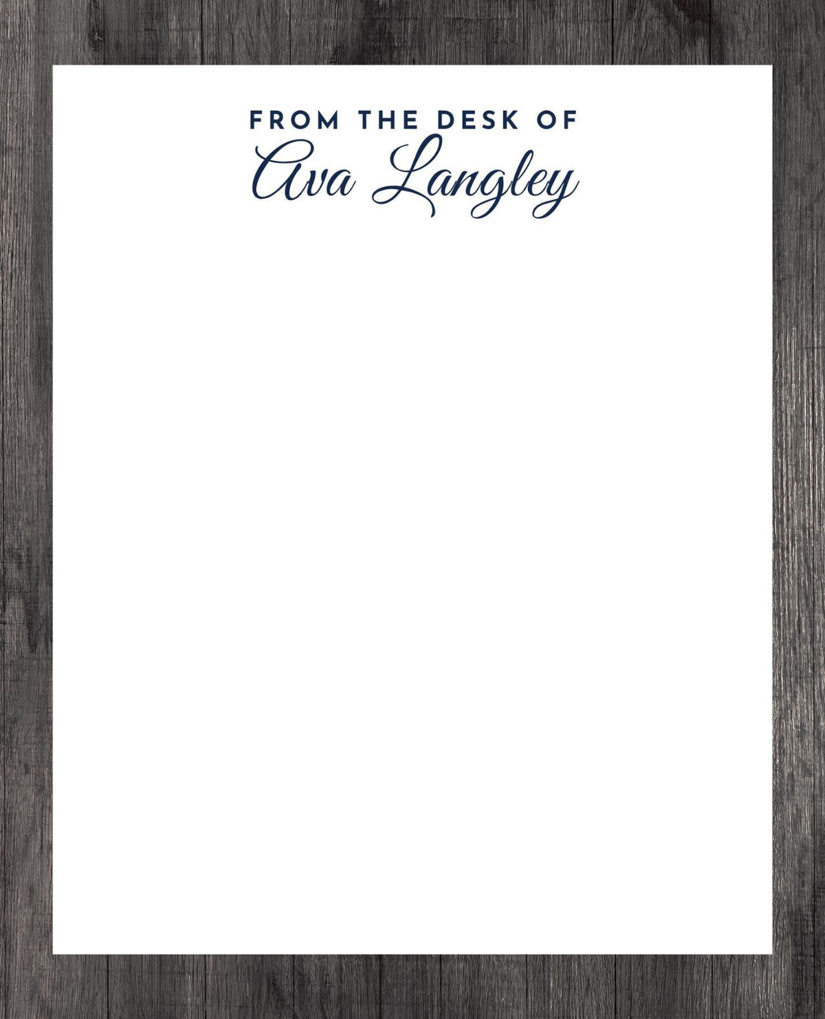 Personalized Notepad-4