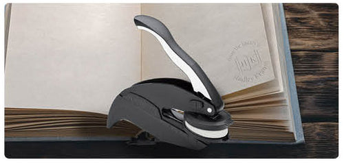 Custom Personalized Embosser for Books, Businesses and Notary Documents
