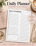 Daily Planner Printable