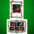 Editable Christmas Card – Presents Canva Template 5 x 7